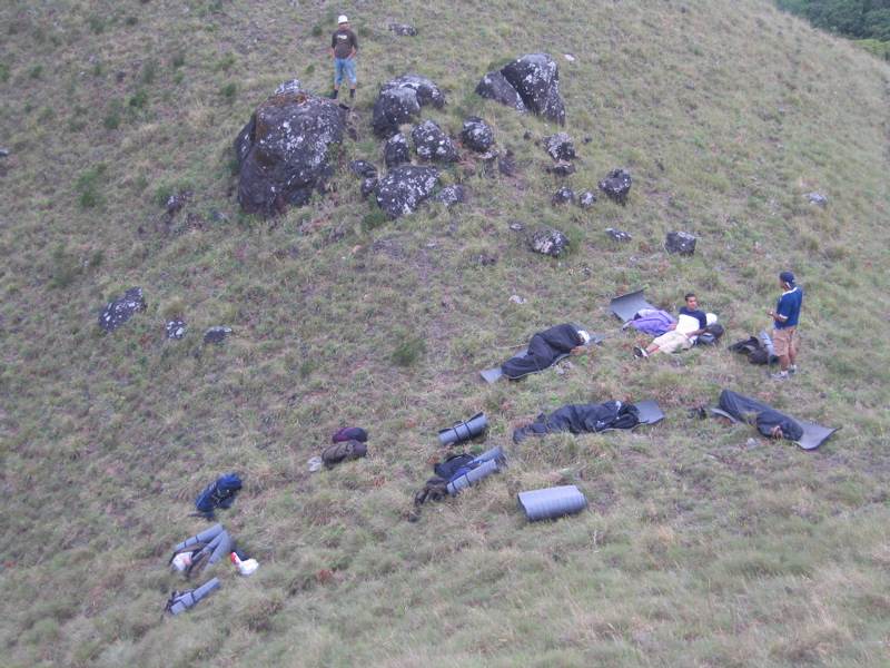 Nilgiris Hills - our campsite for the night